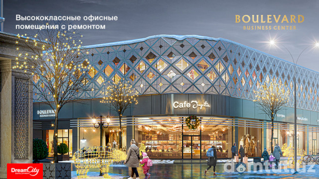 Boulevarddagi tijorat koʻchmas mulki