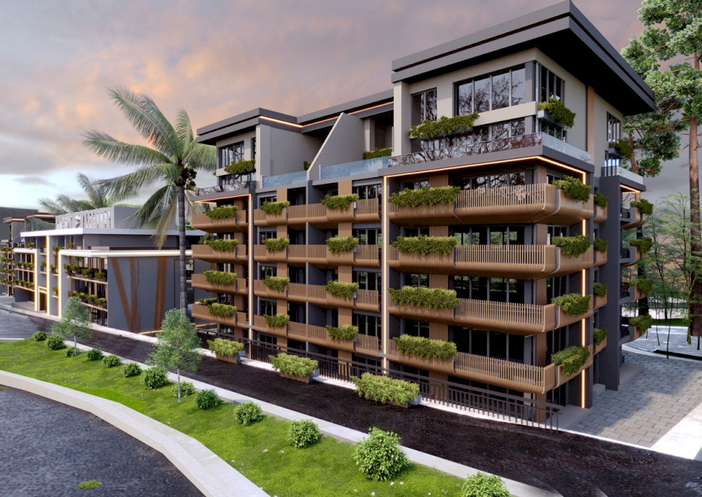 Oqtosh Avenue Resort: ваши личные апартаменты на горной вершине Domtut